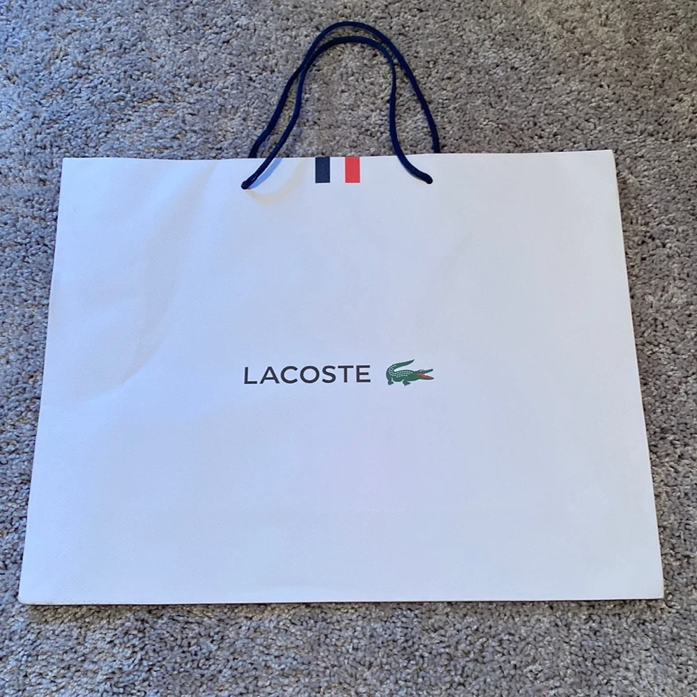 Lacoste Empty Shopping Bag - Picture 2 of 7